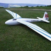 dfs sperber junior model glider